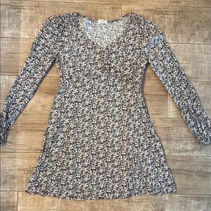 Gap Long Sleeve floral print dress🔴